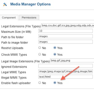 media_manager Help media manager flash uploader not working