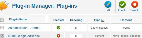 plugin_manager How to add adsense to joomla 1.7 articles with nurte google adsense